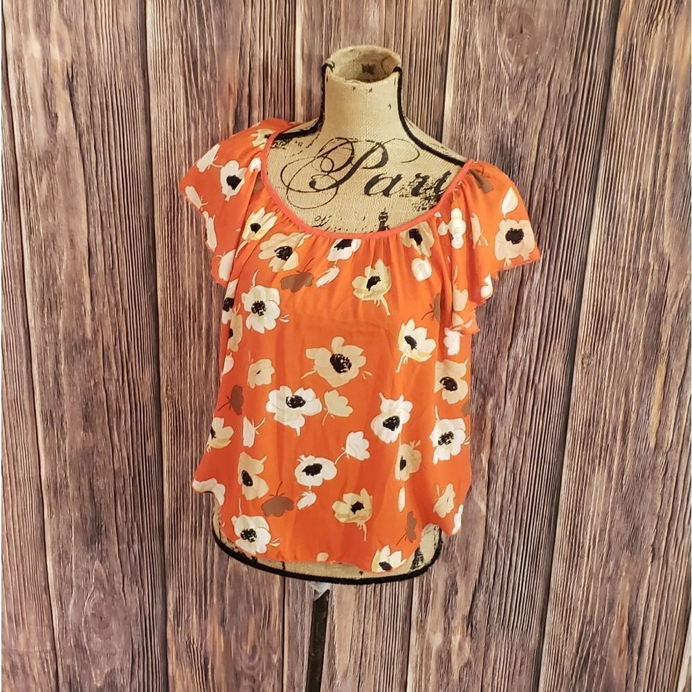 3 for $25 Philosophy Floral Top, Sz XS - Picture 7 of 7